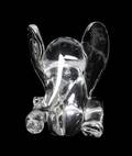 A Steuben Glass Figure of a Sitting Elephant
