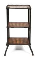 A Louis XVXVI Style Parquetry Etagere