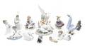 A Collection of Fourteen Lladro Figures