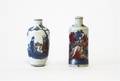 Two Porcelain Snuff Bottles