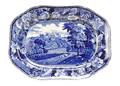 An Enoch Wood Pearlware Blue and White Transfer Printed Serving Platter