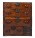 An Asian Elmwood Tansu Chest