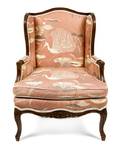 A Louis XV Style Channel Molded Bergere