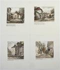 Eight Handcolored German Engravings N H Goering