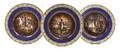 A Set of Three Royal Vienna Style Cabinet Plates