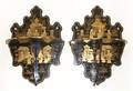 A Pair of Chinoiserie Sconces