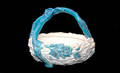 545 Royal Worchester Porcelain Basket