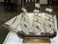 A Wood Model of a Spanish Frigate