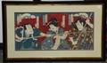 A Japanese Woodblock Print Triptych