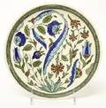 An Iznik Style Ceramic Plate