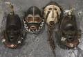 Four African Carved Masks