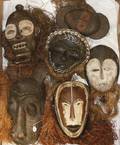 Six African Carved Masks