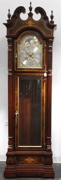 An American Tall Case Clock Charles R Sligh