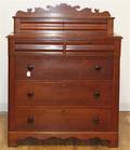 A Victorian Maple Chest of Drawers