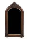 A Victorian Walnut Pier Mirror