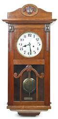 A Mahogany Regulator Clock