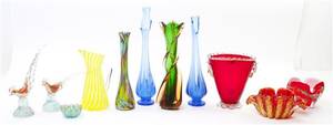 A Collection of Italian Glass Articles