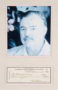 HEMINGWAY ERNEST