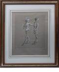 507 Untitled Etching with Aquatint Signed Leonor Fini