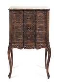 A Louis XV Style Carved Table en Chiffonier