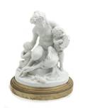 A Capodimonte Porcelain Figural Group