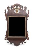A Mahogany Chippendale Style Mirror