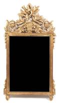 A Carved Giltwood Mirror
