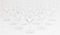 A Set of Twelve Wine Glasses
