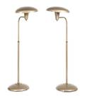 A Pair of Metal MidCentury Modern Floor Lamps