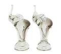 A Pair of Murano Glass Figures
