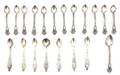 Two Cased Sets of Brazilian Silver Spoons
