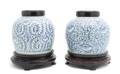 Two Chinese Porcelain Ginger Jars