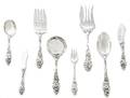 Eight American Silver Flatware Servers Reed  Barton Taunton MA Early 20th Century