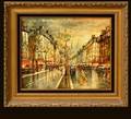 484A 20C French School OC Grande Boulevard Signed