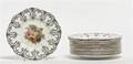A Set of Eleven Royal Worcester Luncheon Plates
