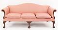 Chippendale Style Upholstered Sofa