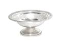 An American Silver Compote Dunkirk Silversmiths Meriden CT Circa 1950