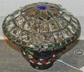 A Leaded Glass Shade