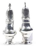 Two George III Silver Casters London 17651772