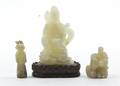 Three Chinese Carved Hardstone Articles