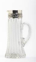 An American Silver and Cut Glass Pitcher Dominick  Haff New York NY