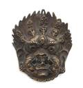 A Tibetan Bronze Mask