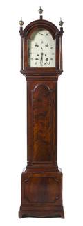 An English Mahogany Tall Case Clock Joseph Kent