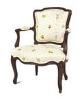 A Louis XV Style Fauteuil