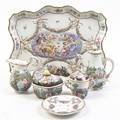 A Capodimonte Porcelain Breakfast Set