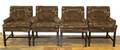 A Set of Four Mid Century Upholstered Armchairs