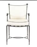 A Janus et Cie Iron Dining Suite