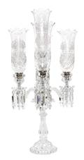 A Baccarat FiveLight Crystal Candelabrum