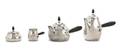 A Danish Silver FourPiece Tea and Coffee Set No 80A Georg Jensen Silversmithy Copenhagen 194577