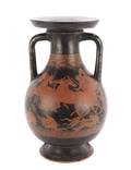 A GreekAttic Red Figure Earthenware Amphora